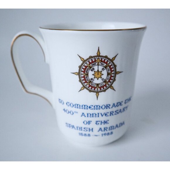 Royal Doulton Commerative Mug 400th Anniversary SPANISH ARMADA 1588 - 1988 - Picture 3 of 5